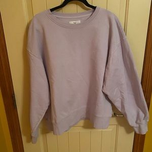 TNA lilac coloured crewneck sweater